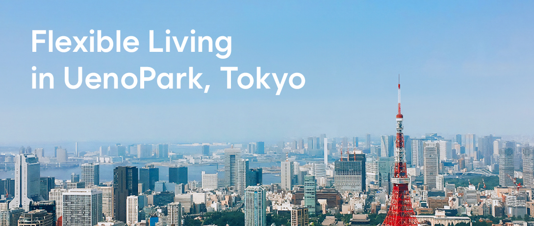 WECO STAY UenoPark — Now Open Your Ueno stay in Tokyo: skip the standard Tokyo hotel. Full kitchen and in-room laundry, 5 min from Uguisudani Station — the Ueno hotel alternative.